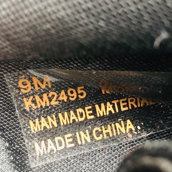 CAPE ROBBIN SUPER PLATFORM BLACK FAUX LEATHER LACE UP RAINBOW PLATFORM SIZE 9 - Picture 8 of 11